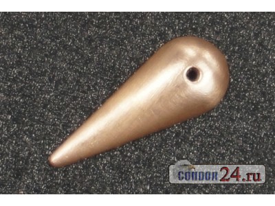 Чешуйки CR152 Малёк, 13 х 5 мм., медь, 500 шт.